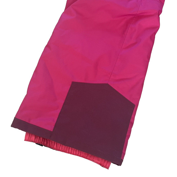 Patagonia Girls XL 14 H2NO Snow Pants Snowboarding Skiing Hot Bright Pink - Picture 8 of 12